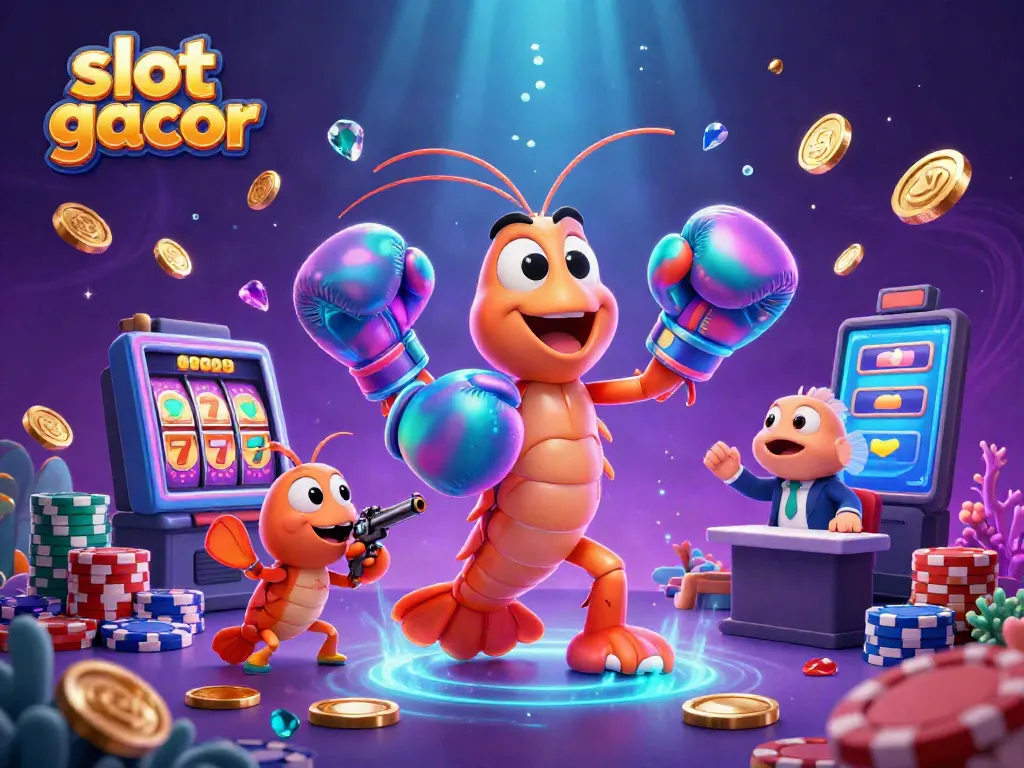 Slot gacor: Menangkan jackpot dengan karakter yang bersemangat dalam ilustrasi kasino 3D