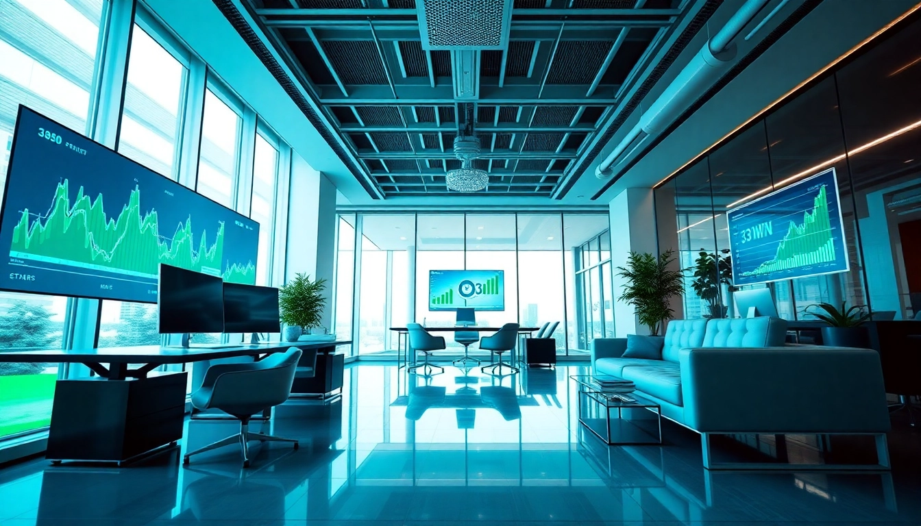 33WIN financial success in a modern office environment showcasing innovation, strategy, and growth.