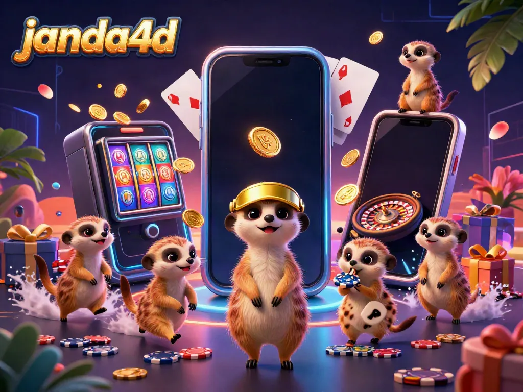 JANDA4D memimpin koloni meerkat dalam operasi kasino yang megah.