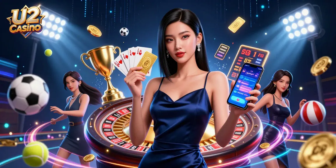 Play exciting games at U2 Casino with trendy sports betting and slot action.