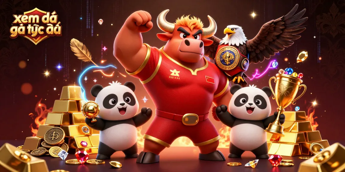 Xem đá gà trực tiếp with engaging characters and luxurious gold elements for an immersive experience.