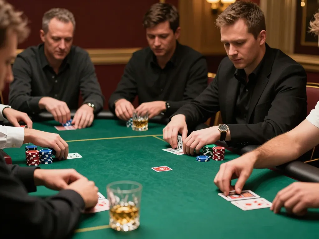 123hero showcases a thrilling poker game with players engaged in strategic decision-making and camaraderie.