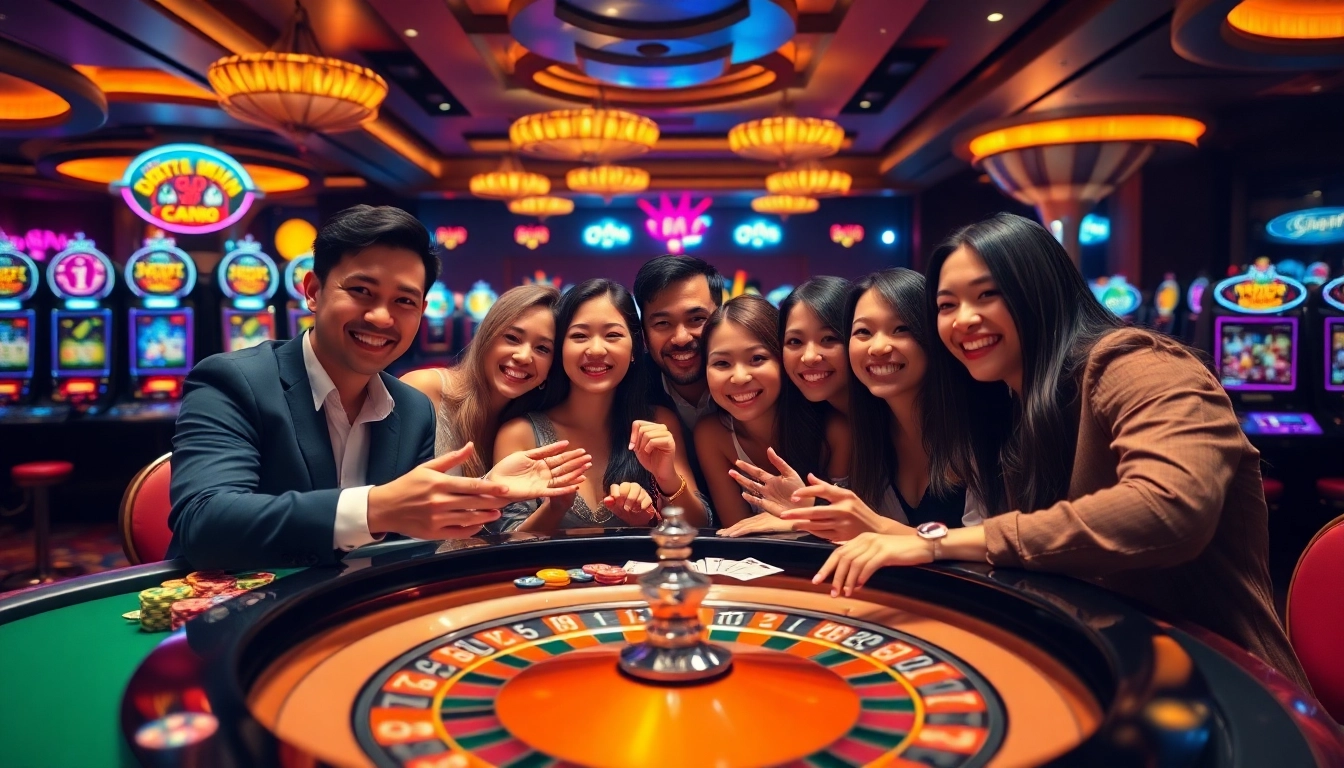 Rayakan kemenangan Datuk Anda di kasino mewah dengan meja permainan yang menarik dan rolet.