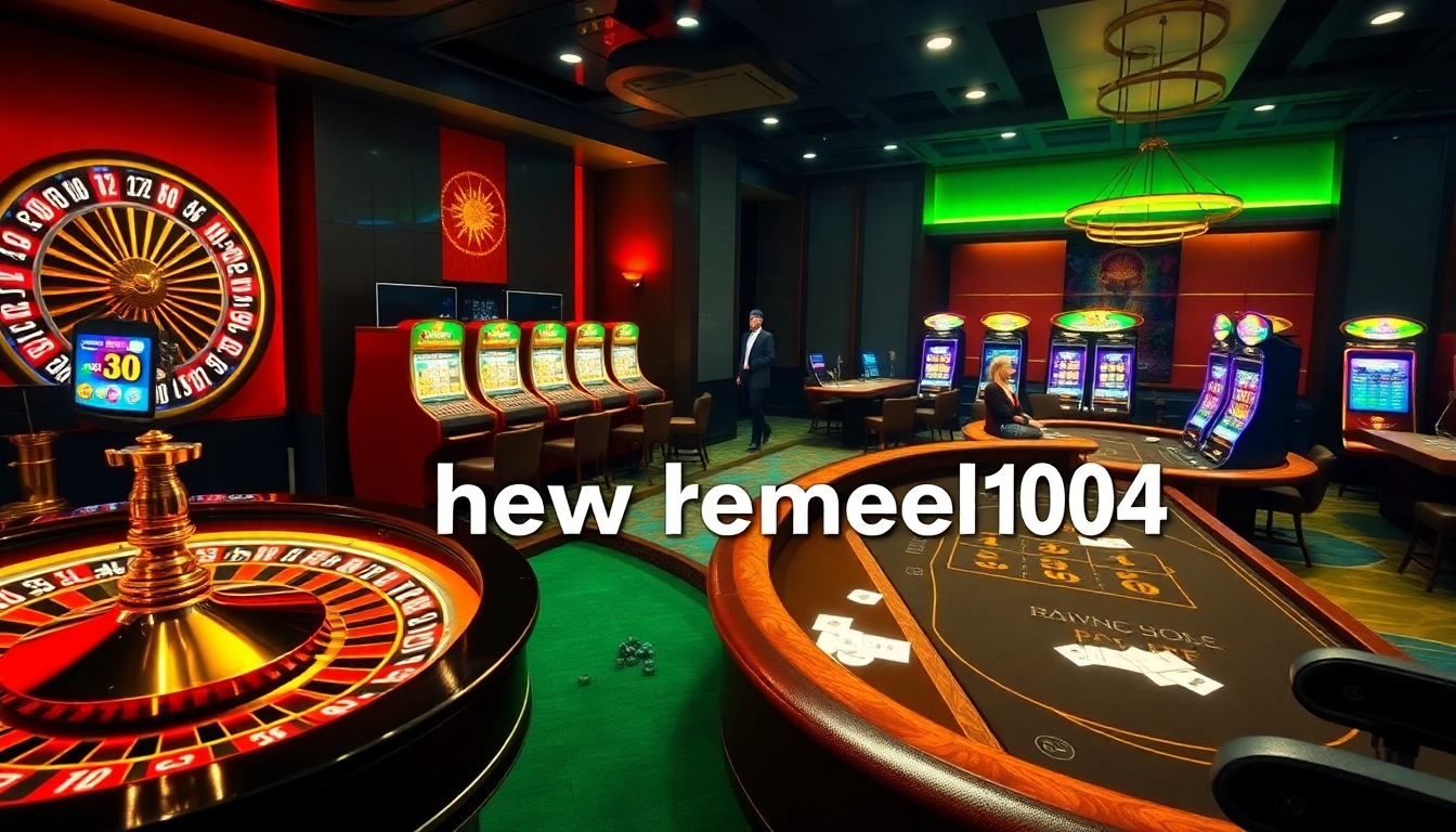 Experience the thrill of winning with bonus new member 104 in a luxurious online casino environment.